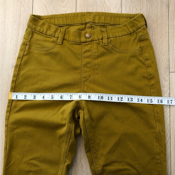 Uniqlo Skinny Legging Pants in Mustard US Size XS - Picture 3 of 12